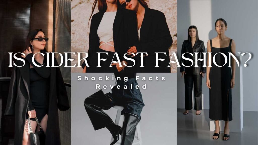 Is Cider Fast Fashion? Shocking Facts Revealed