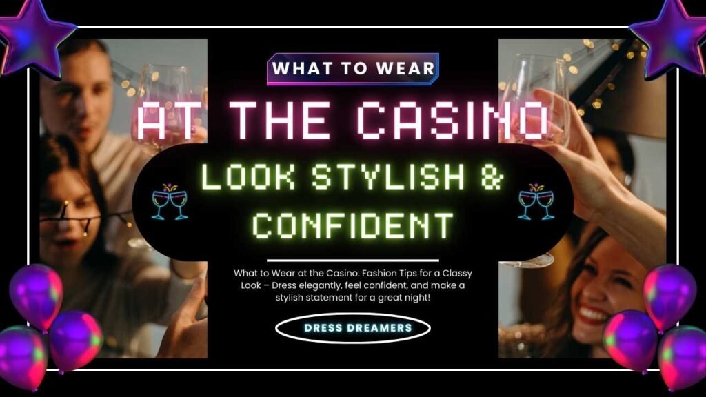 What to Wear at the Casino: Look Stylish & Confident